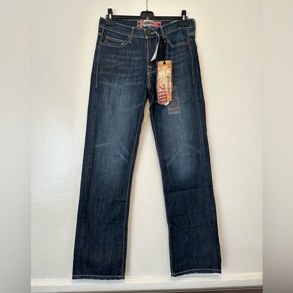 Monarchy Collection Premium Denim 32/34 straight Jeans Men Blue, NWT - Picture 1 of 12